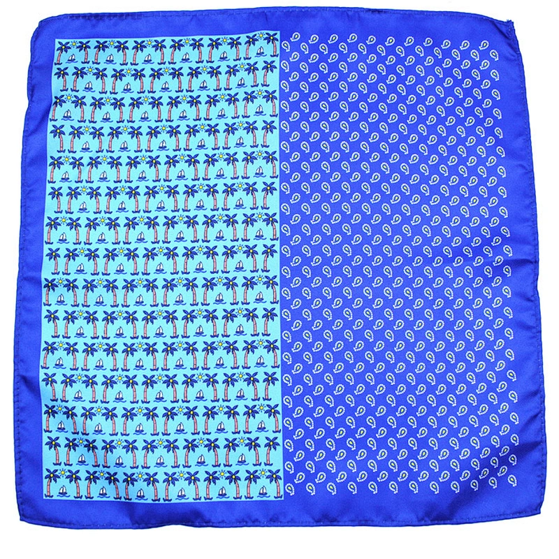 Custom Manufacturing Digital Printed Handkerchief Pocket Square