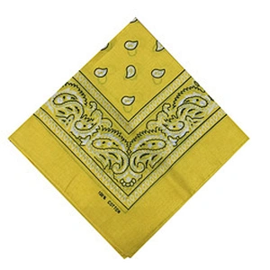 Wholesale Low Moq Fashion 100% Cotton Reusable Bandanas Custom Logo Silk Screen Printed Sport Headwear Soft Square Bandana Scarf