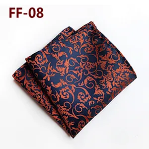Soft Handkerchief For Men Jacquard Woven Pocket Squares For Men Striped Handkerchief Custom