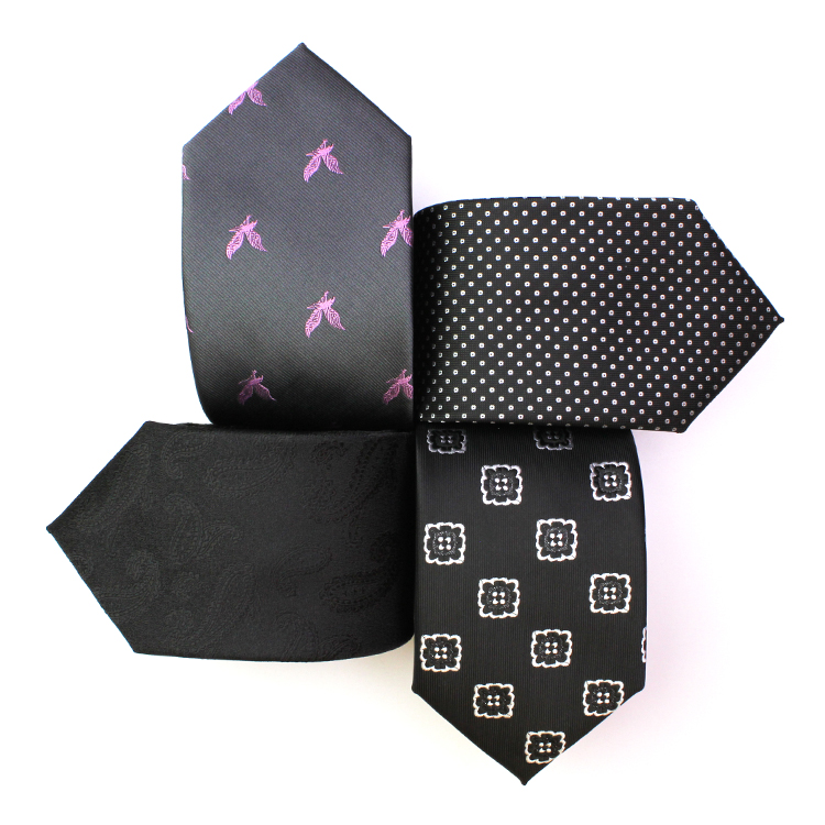 Wholesale  Custom Mens Neck Tie Set Classical polyester Necktie