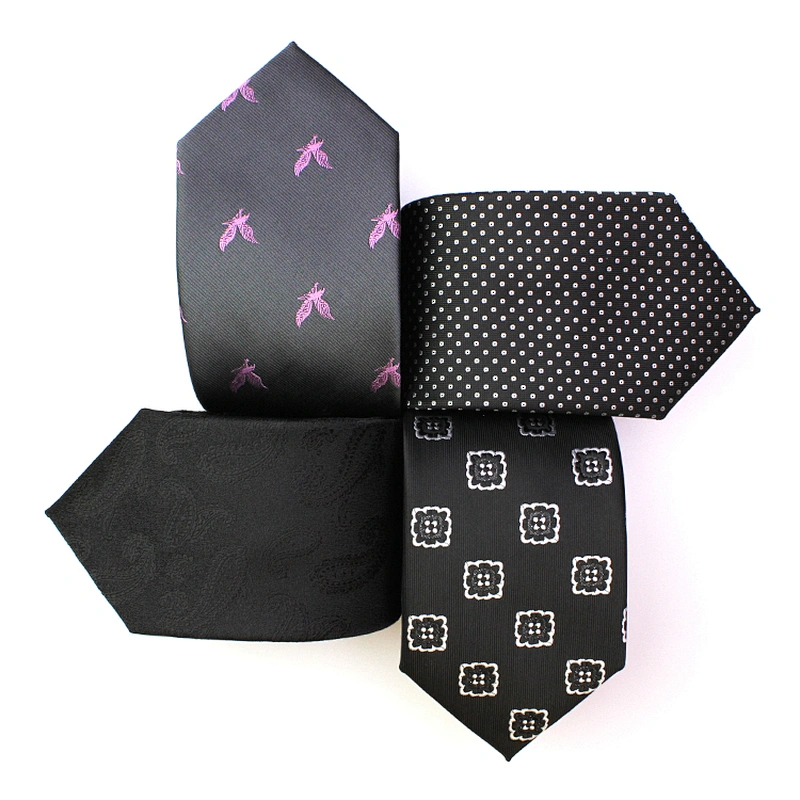 Wholesale  Custom Mens Neck Tie Set Classical polyester Necktie
