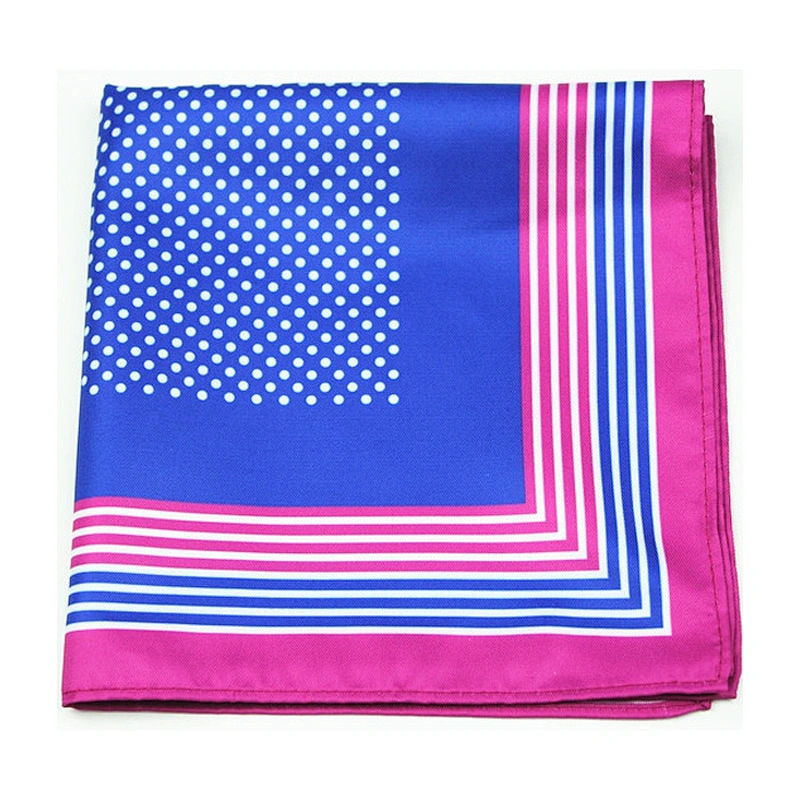 100%polyester handkerchief cloth pocket square for business men DPS5390