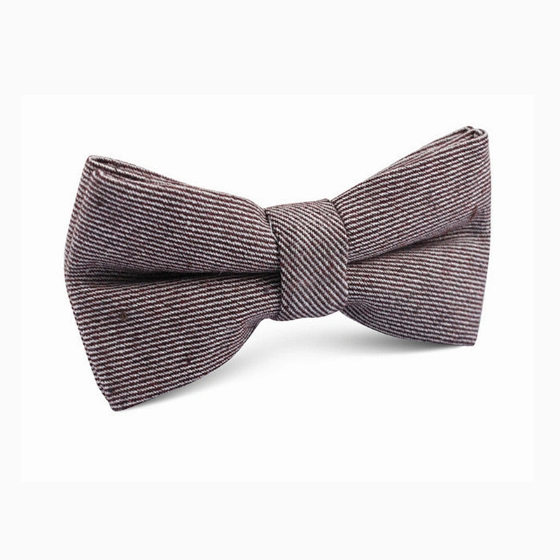 Stripe Plain Wool Bow Tie White Leisure Custom Men Custom Designs Colorful Checked Polybag Printed