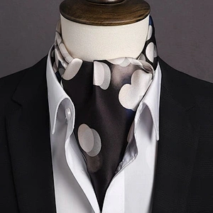 21inch  Luxury Square Silk Scarf Custom Printing Spring Summer Silk Neck Scarfs For Men