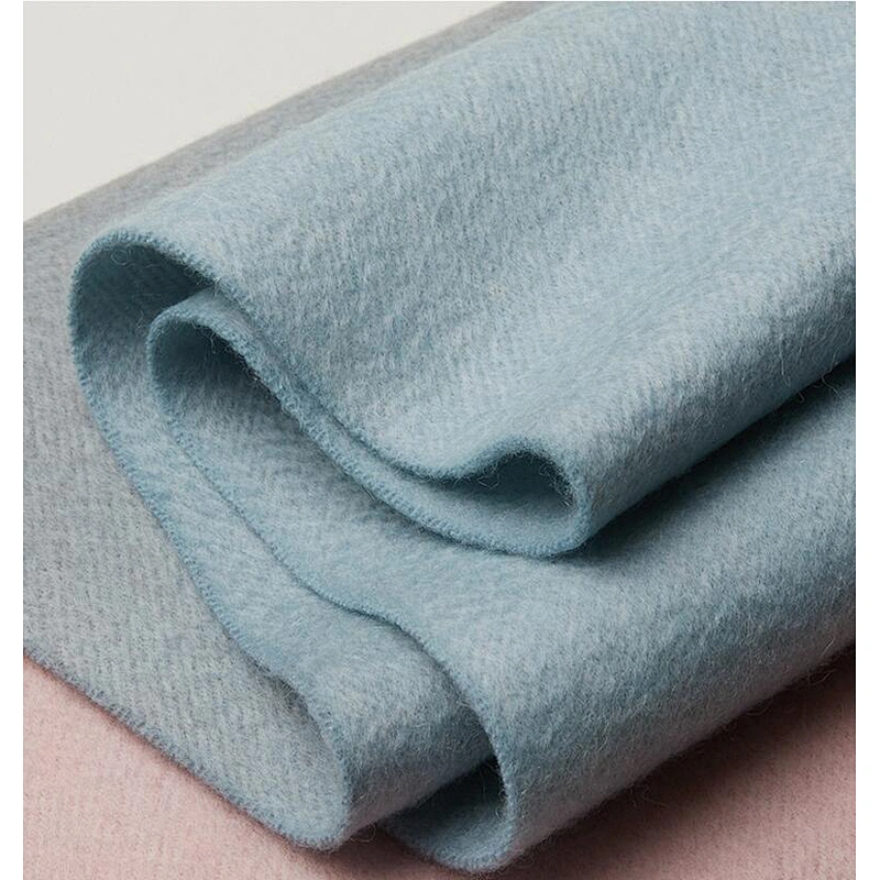Wholesale Winter Warm Scarves Ladies Women Wool Custom Logo Winter Soft Shawl 100% Wool Scarf