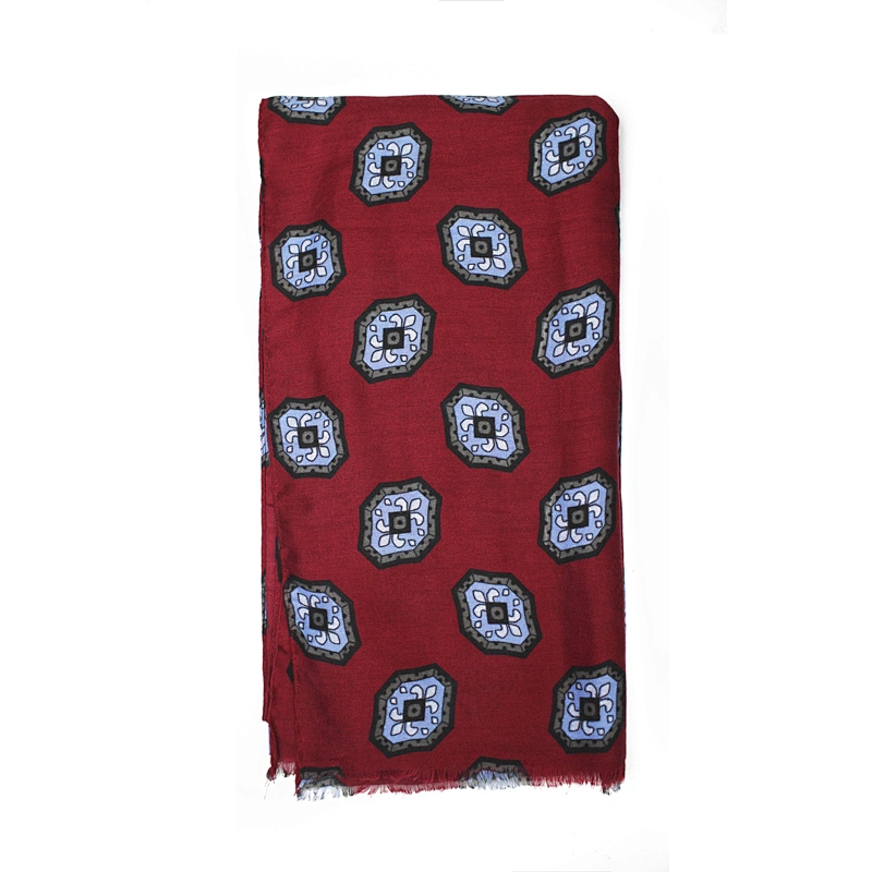 Men Other Scarves Italian Fashion Style Luxury Man Designer Scarf Thin Polyester Printed Spring Summer Autumn Winter Scarf