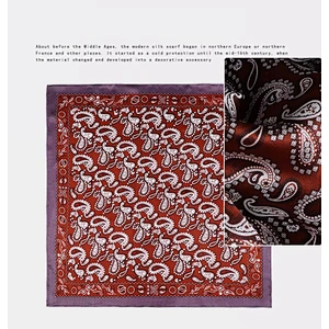 Wholesale lightweight 100% pure silk scarves for men