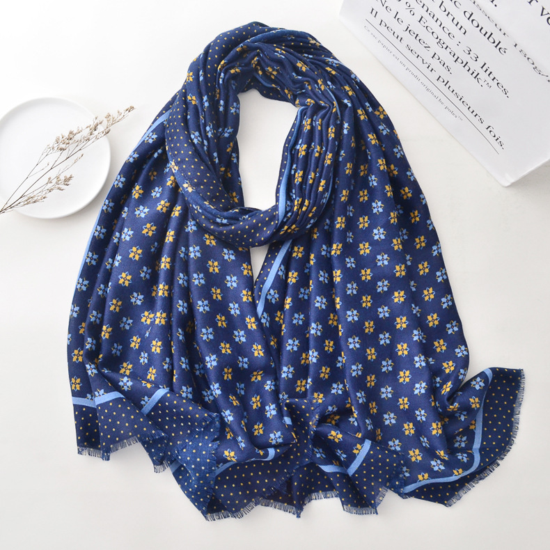 wholesale Italian style men's fashion long autumn winter scarf for men