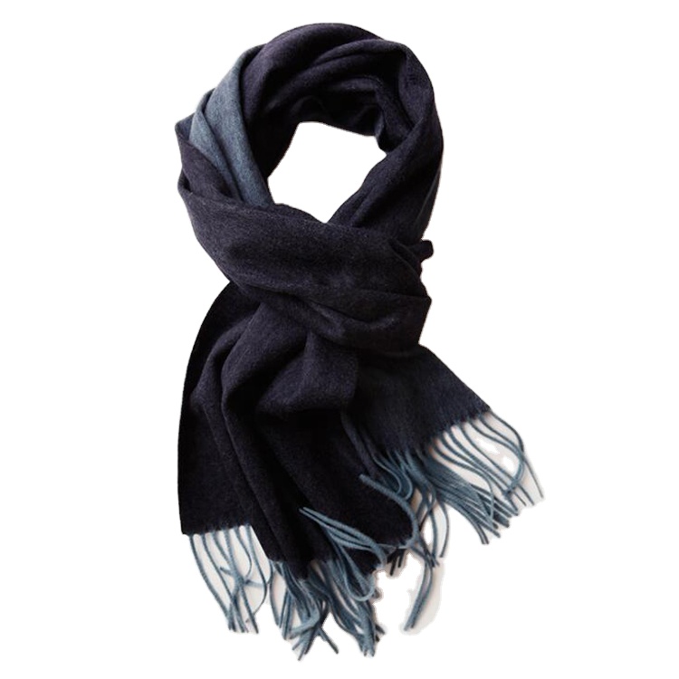 Winter Unisex Men Women Custom Pure Wool Scarf Scarves And Shawls Custom Logo Cashmere Scarf