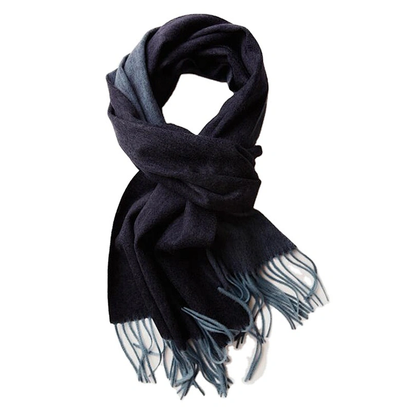 Winter Unisex Men Women Custom Pure Wool Scarf Scarves And Shawls Custom Logo Cashmere Scarf