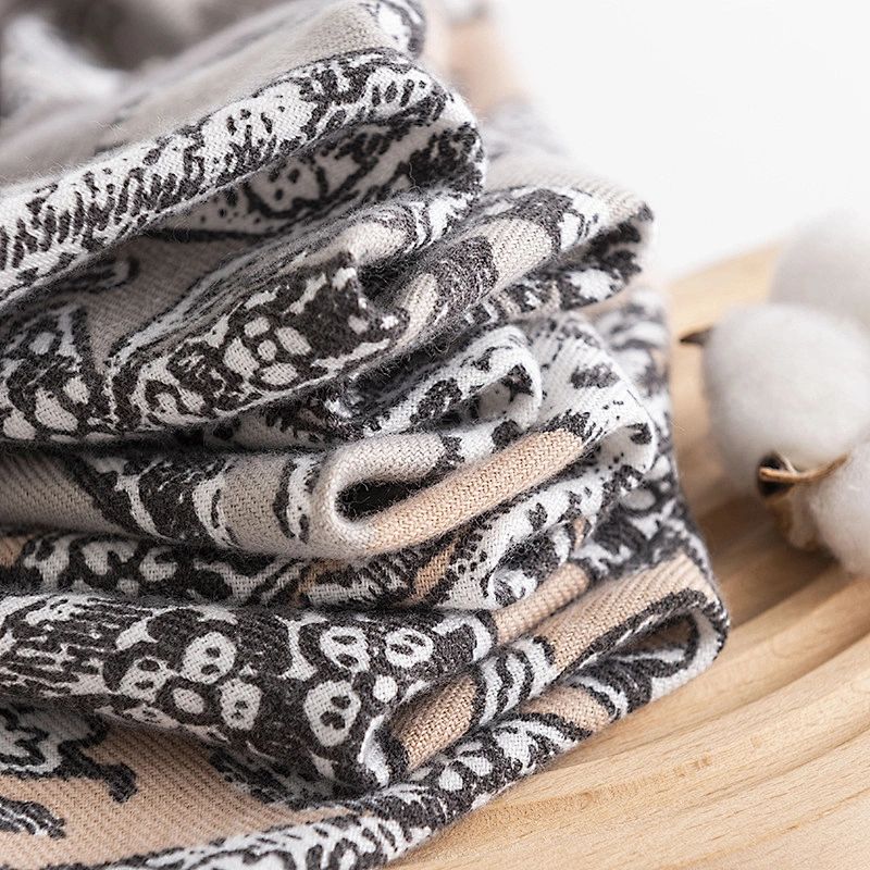 Wholesale ladies Printing Viscose Scarf Thin Winter Long pashmina Scarf For women