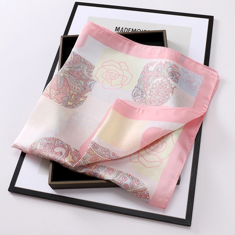 Custom Luxury Palestine Scarf Soft Satin Other Scarves Printed Colorful Hijab Jersey Scarf Hijab For Women