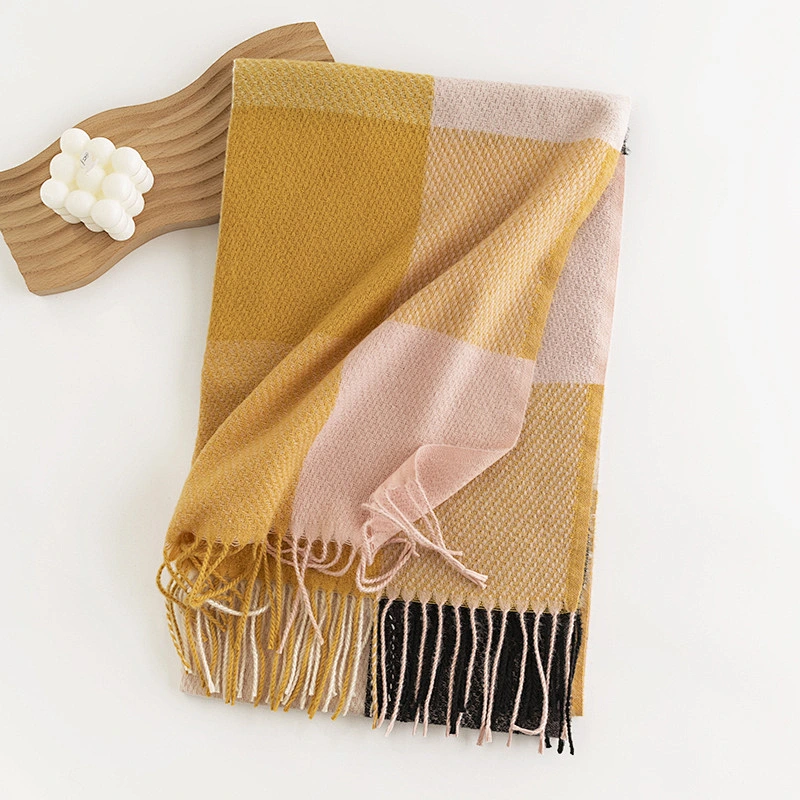 Hot Sale Ladies Winter Warm Cashmere Shawls Pashmina Scarf Luxury Women Designer Scarves