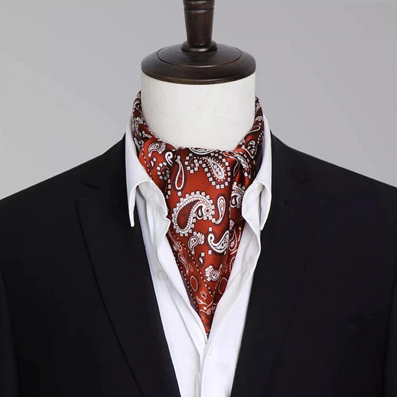 Designer Scarf Styles 100% Silk Luxury Silk Scarf Custom Printing Spring Summer Silk Neck Scarfs For Men