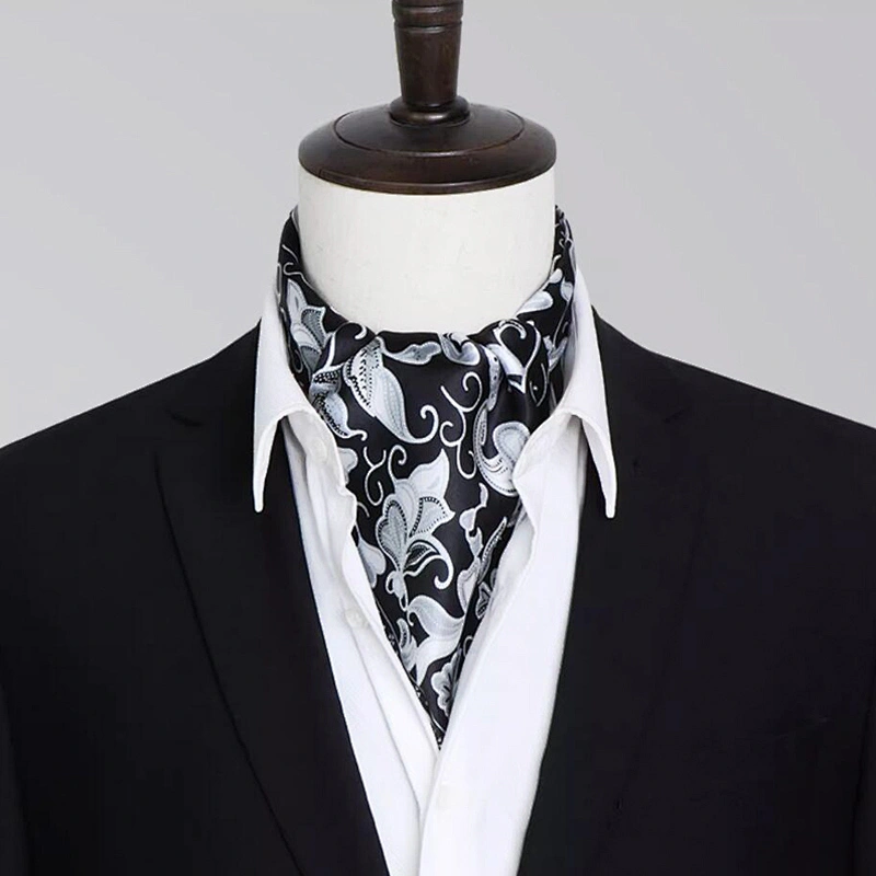 Wholesale lightweight 100% pure silk scarves for men