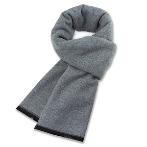 Wholesale New Fashion Wool Scarves And Acrylic Mens Brushed Winter Scarf