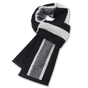 Wholesale New Fashion Wool Scarves And Acrylic Mens Brushed Winter Scarf