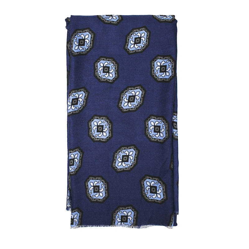 Men Other Scarves Italian Fashion Style Luxury Man Designer Scarf Thin Polyester Printed Spring Summer Autumn Winter Scarf