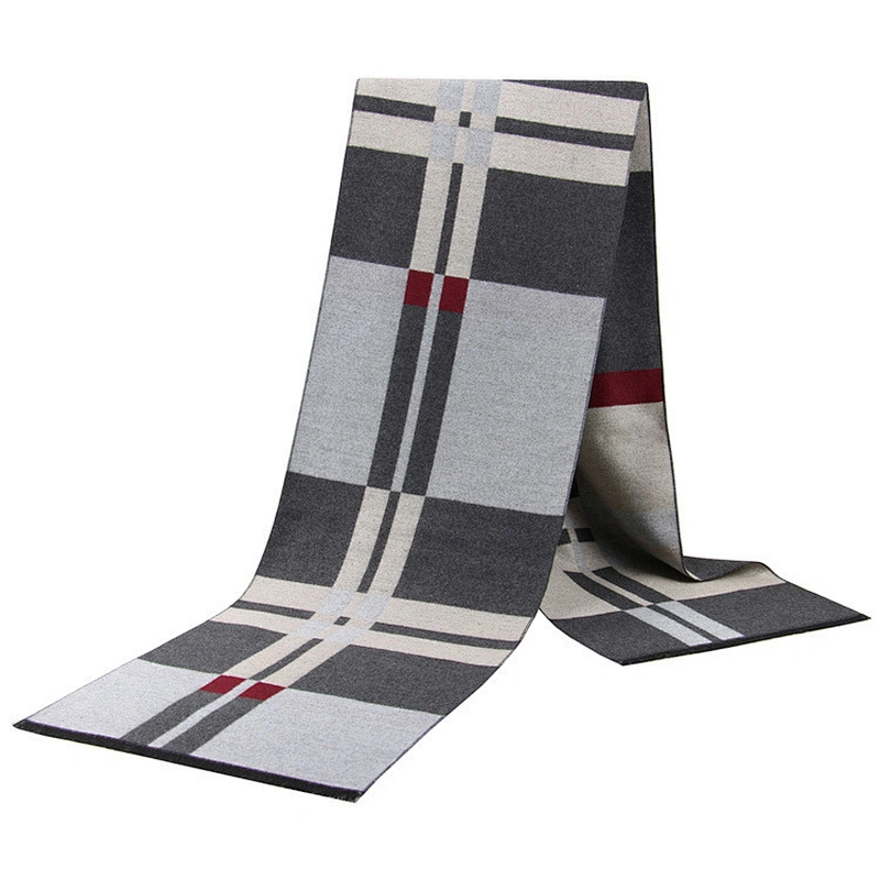 Custom Classic designer winter scarf check scarfs for men stylish