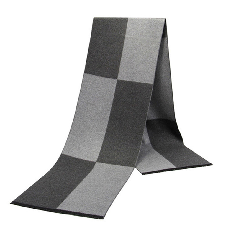 High Quality Custom Pashmina Scarf Viscose Woven Jacquard Brushed Scarf Business Men Casual Scarves Shawl