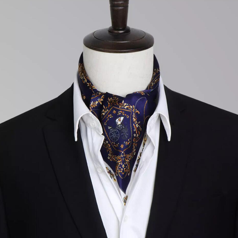 Wholesale Summer men Retro Cashew Scarf Soft Floral Printed Square Scarf Custom Head Wrap Fashion New Satin Silk Scarf