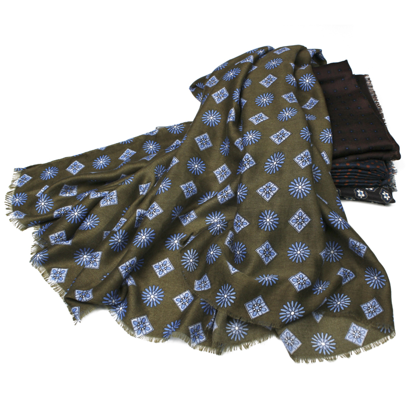 New Design Italian Style Soft Winter Scarf Cotton Linen Striped Plaid Long Women's Scarves Shawl Fashion Men Scarf