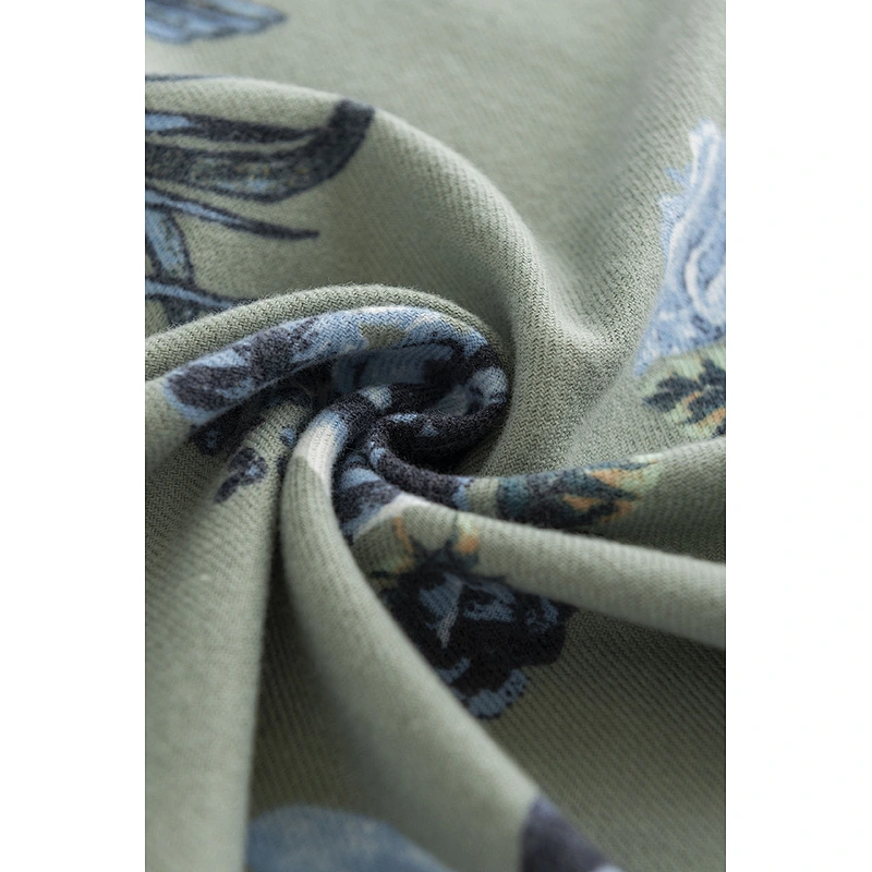 Trendy High Quality Custom pashmina Scarf For Adult Grid Pattern Print New Designer Women Scarf Warm Windproof Winter Scarves
