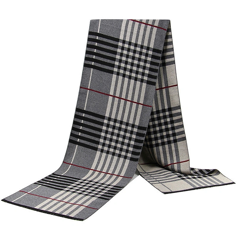 Designer scarf famous brands wool pashmina shawl men winter fashionable scarves