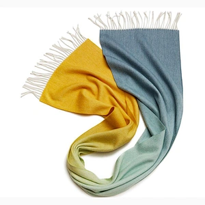 Wholesale Winter Warm Scarves Ladies Women Wool Custom Logo Winter Soft Shawl 100% Wool Scarf
