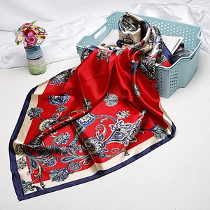 Stylish Girls Satin polyester  hijab Wholesale Professional Scarf For Women