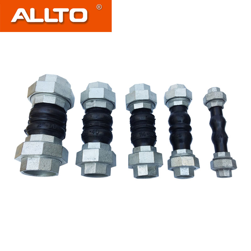 Union Threaded Connection Rubber Expansion Joint
