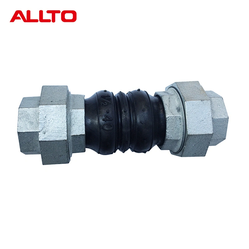 Drainage Equipment Pipeline Threaded Flexible Rubber Expansion Joint