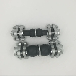 Anti Vibration DN25 Union Ended Rubber Expansion Bellows