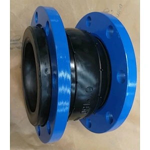 Flange Joint Pipe With Bellow Expansion Rubber Joint
