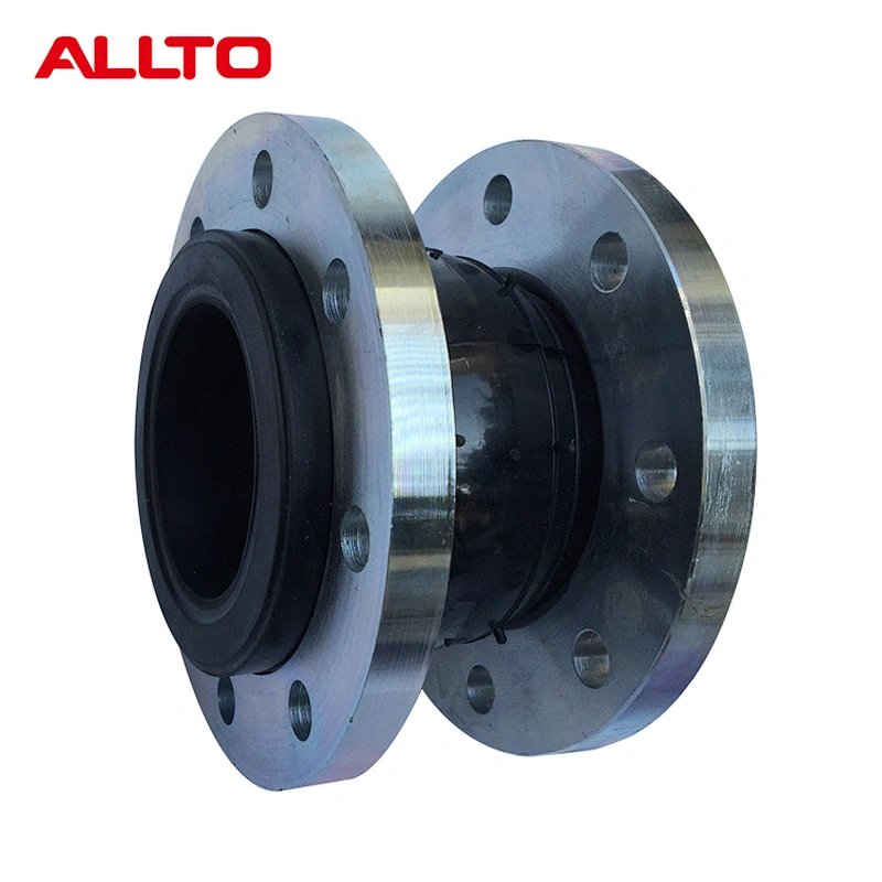 Specialized Flexible Carbon Steel Flange Single Ball Rubber Expansion Joint