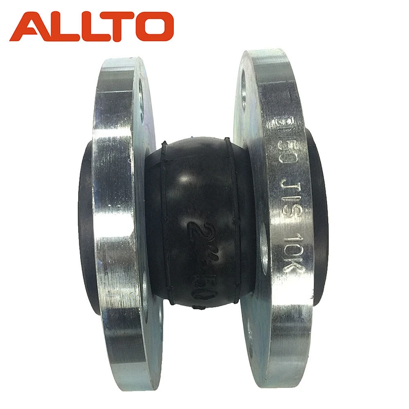 Carbon Steel  Flange Single Sphere Rubber Compensator