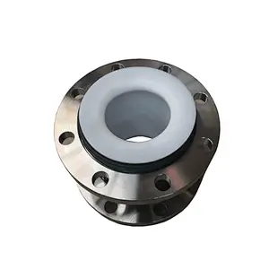 PTFE Pipe Fittings With Rubber Joint