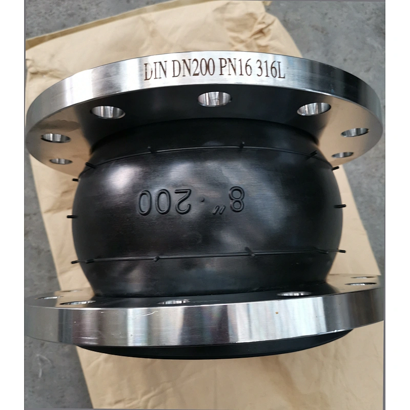 SS316L  Stainless Steel  Flange Rubber Expansion Joint