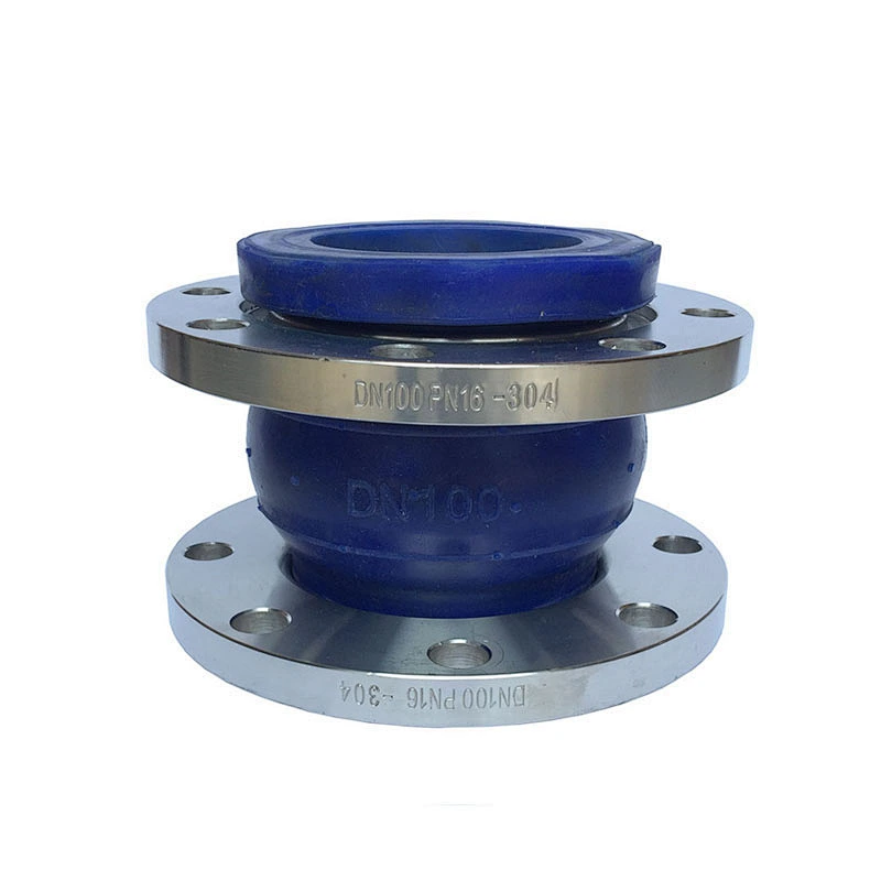 Zinc-Plated Flange Rubber Expansion Joint