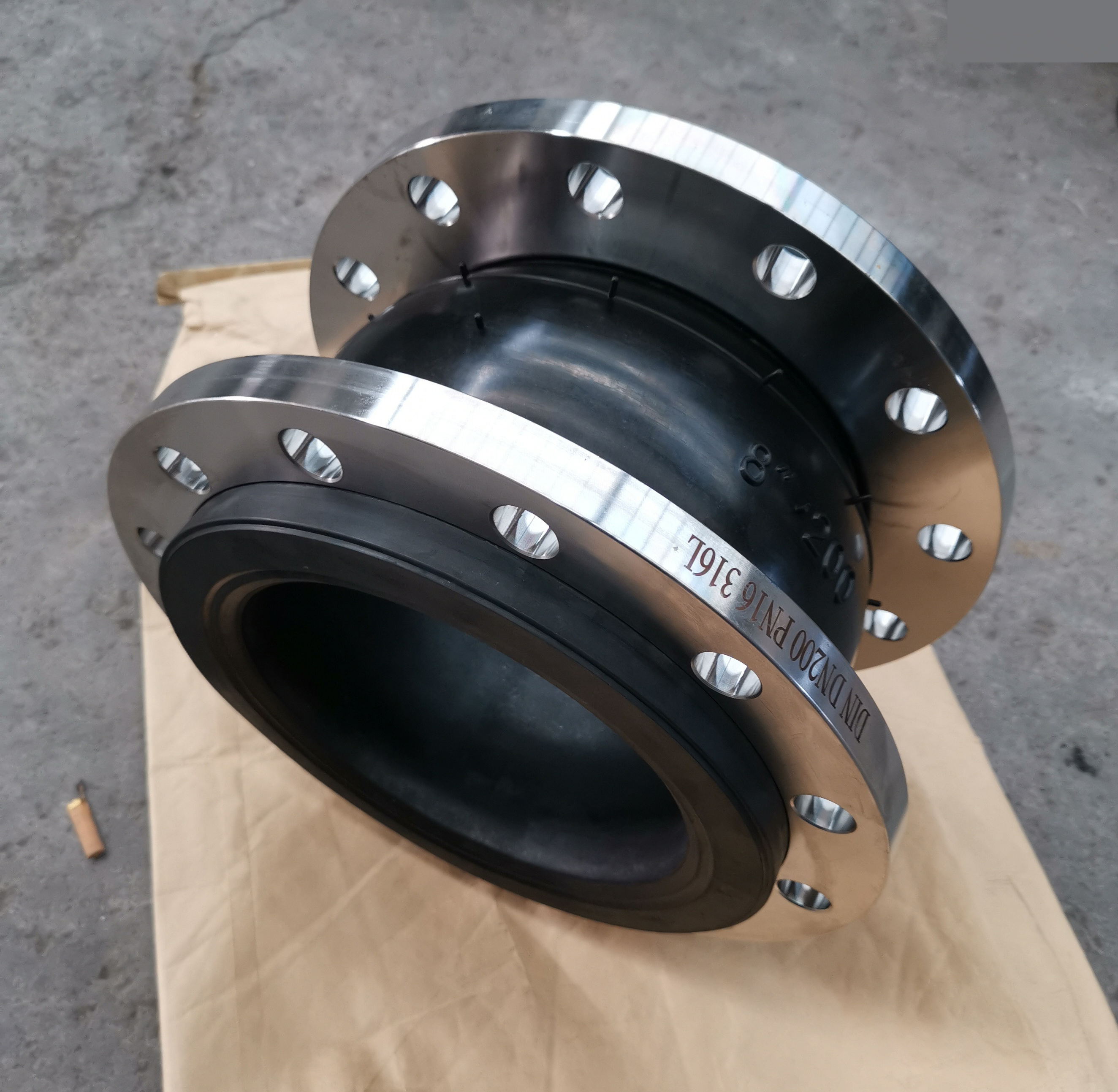 SS316L  Stainless Steel  Flange Rubber Expansion Joint