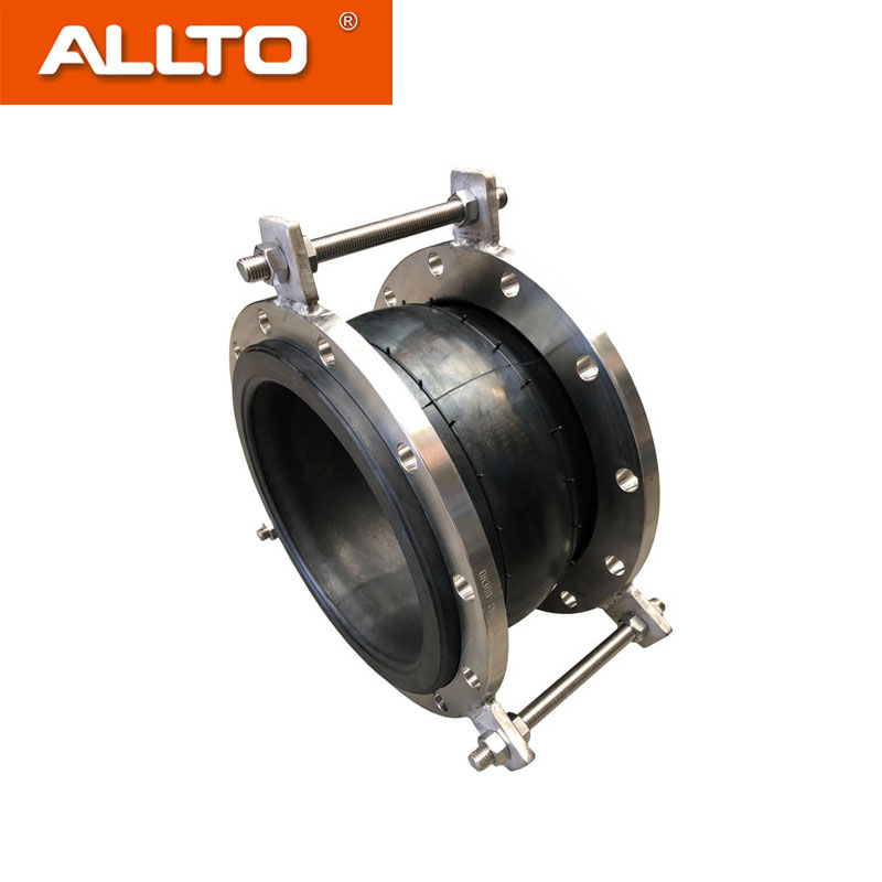 DN250 Stainless Steel Flange Rubber Expansion Joint