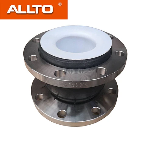 PTFE Pipe Fittings With Rubber Joint