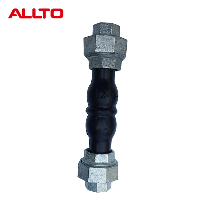 Forged Cast Iron Flexible Flange Thread Rubber Joint Male Thread Pipe Fittings