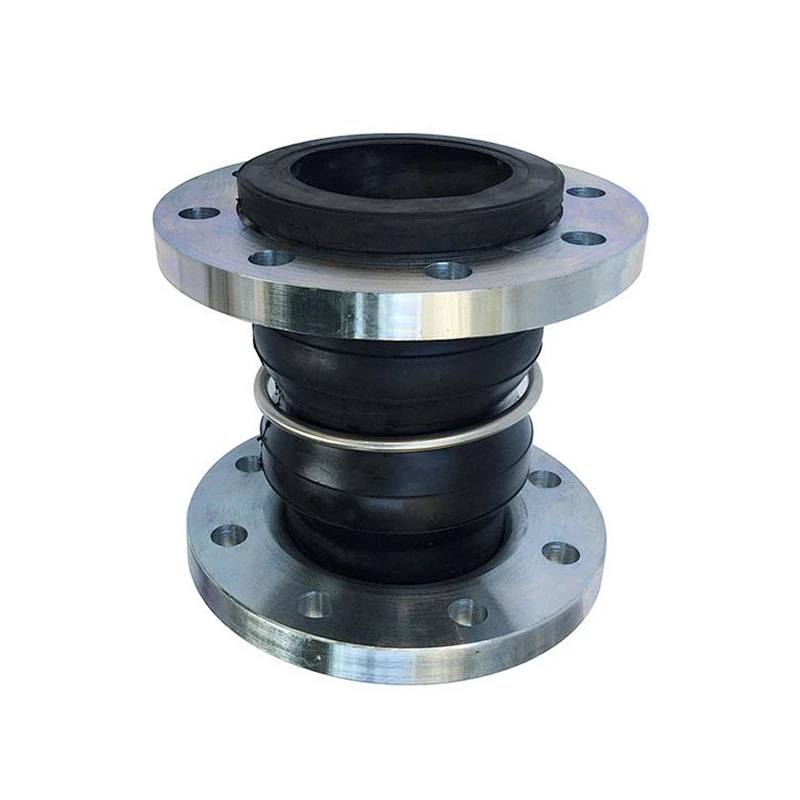 Galvanized Flange Double Sphere Rubber Expansion Joint