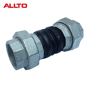 Coupling Union Type EPDM Threaded Rubber Expansion Joint
