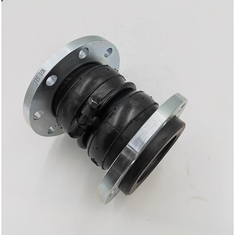 EPDM Carbon Steel Flange Double Sphere Flexible Joint