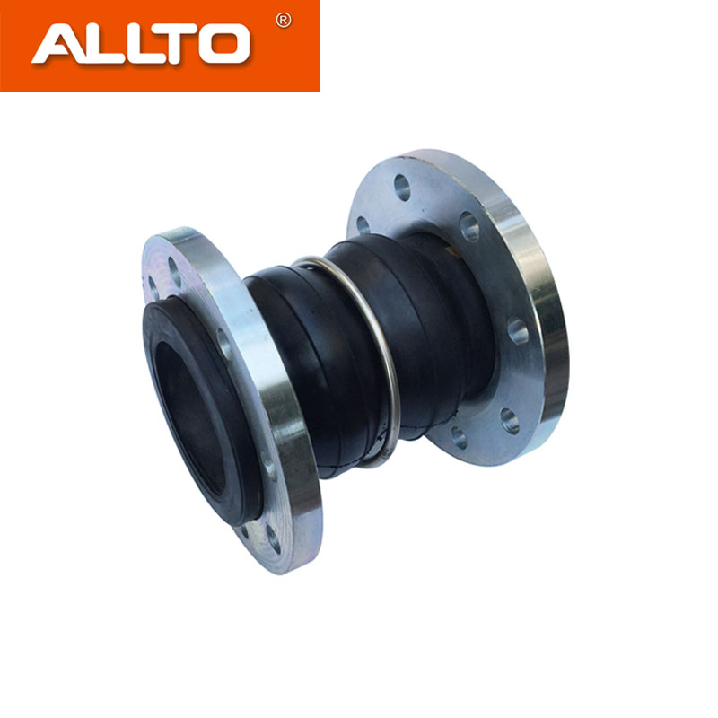 Manufacturer China DN100  Carbon Steel Flange Rubber Expansion Joint