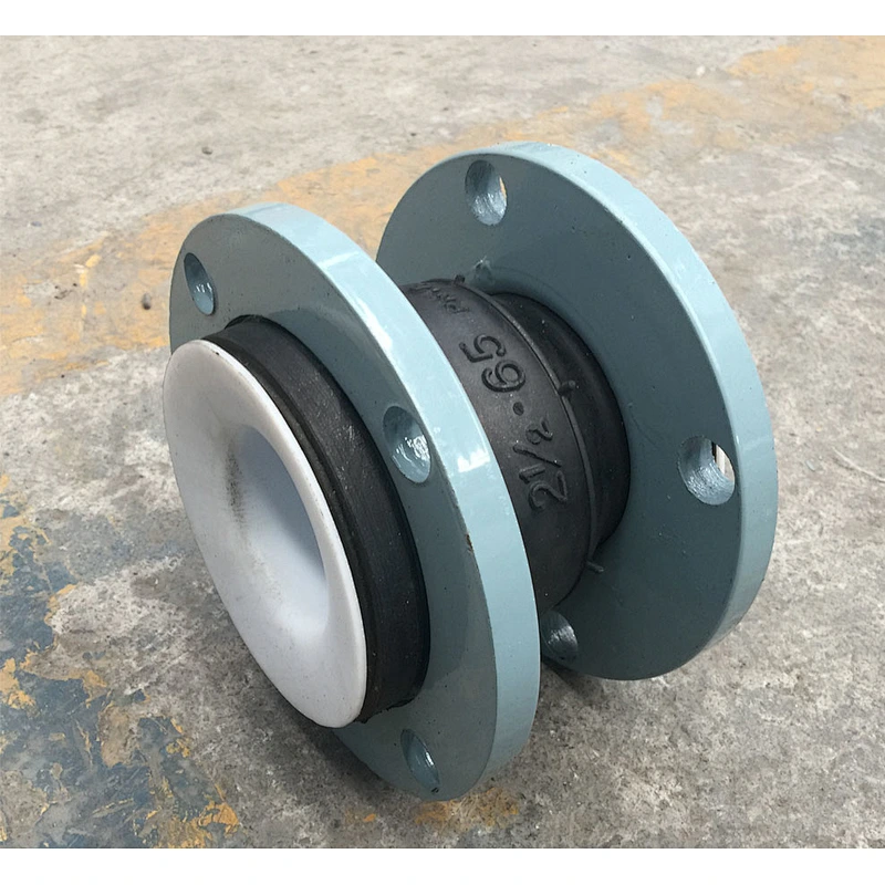 PTFE Pipe Fittings With Rubber Joint