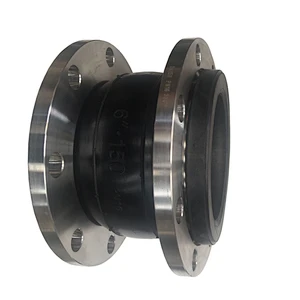 Stainless Steel Flange Flexible Pipe Fitting Single Ball Expansion Joint