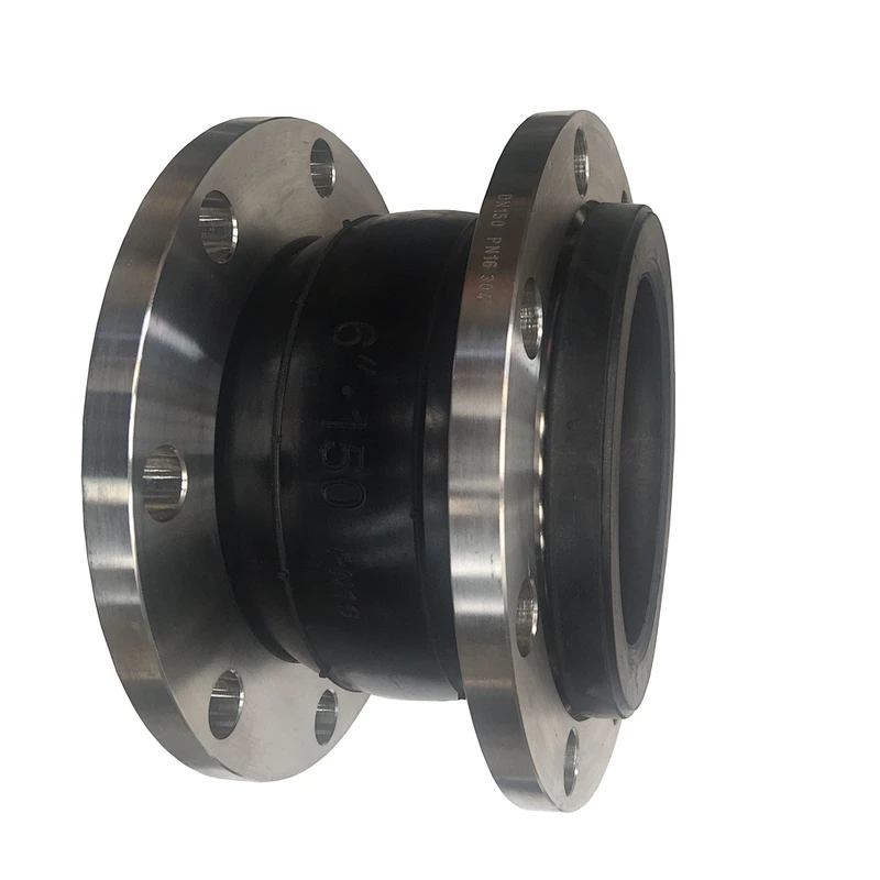 Stainless Steel Flange Flexible Pipe Fitting Single Ball Expansion Joint